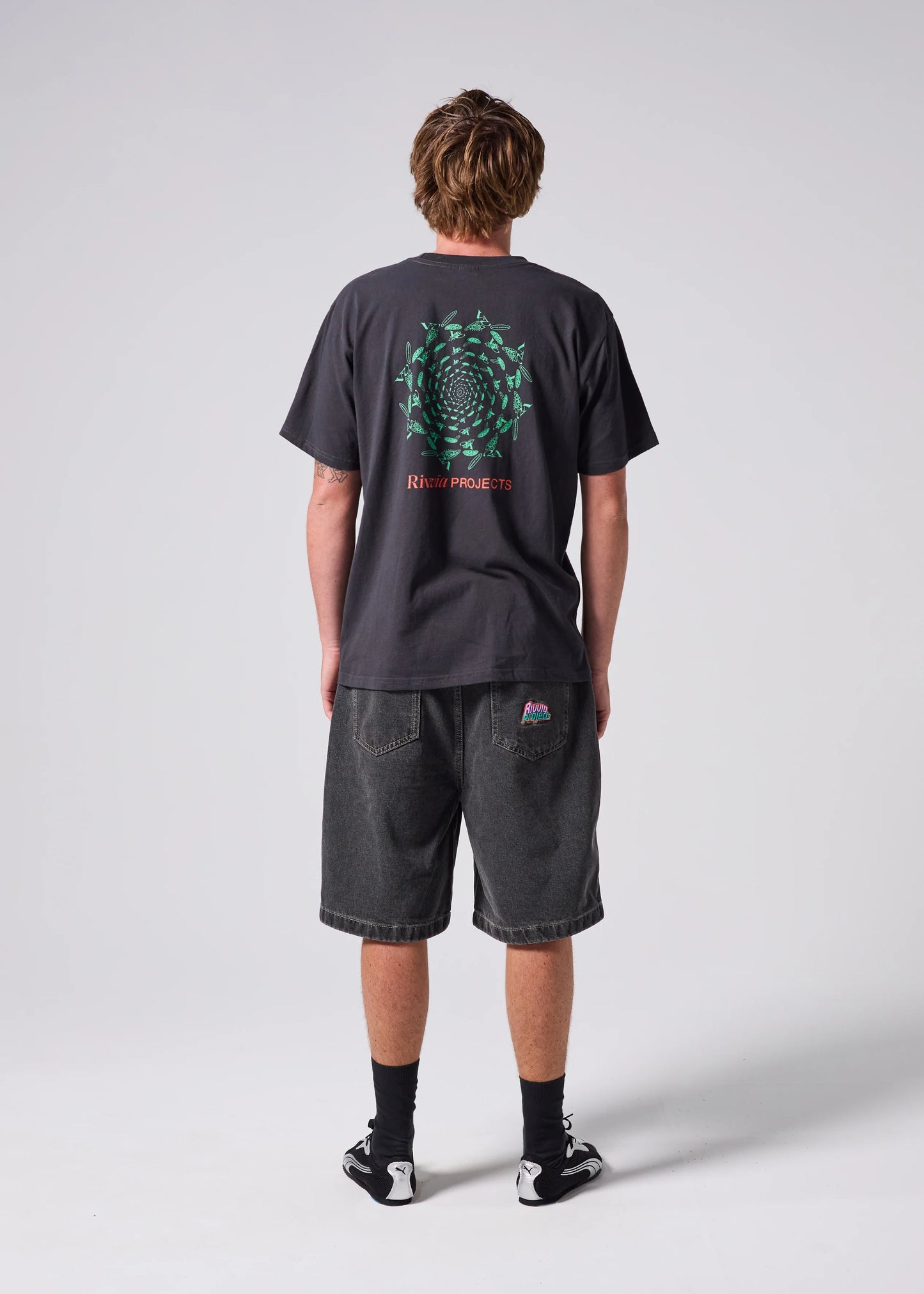 Rivvia Dimension T-Shirt - Pigment Black