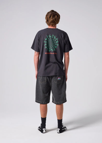 Rivvia Dimension T-Shirt - Pigment Black