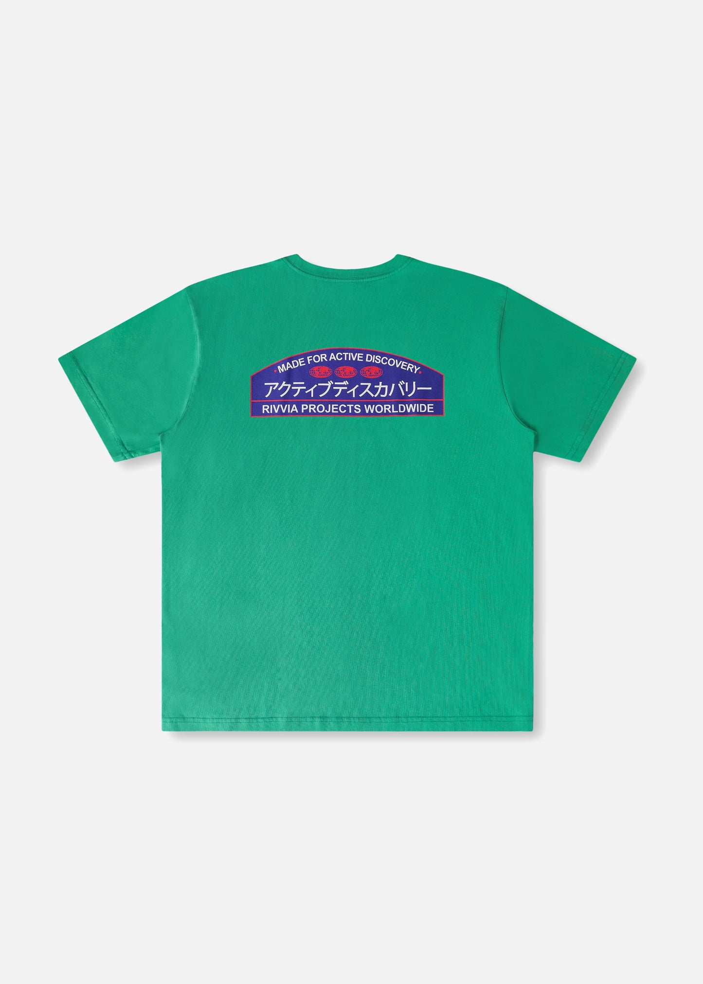 Rivvia Japan Vacation T-Shirt - Green Wash