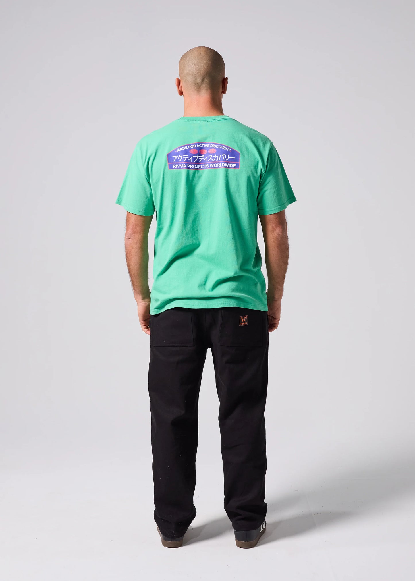 Rivvia Japan Vacation T-Shirt - Green Wash