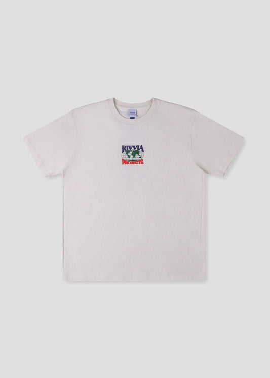 Rivvia World Series T-Shirt - Bone