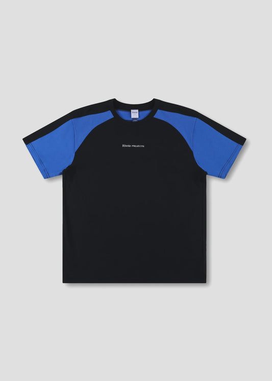 Rivvia Passage T-Shirt - Black/Blue