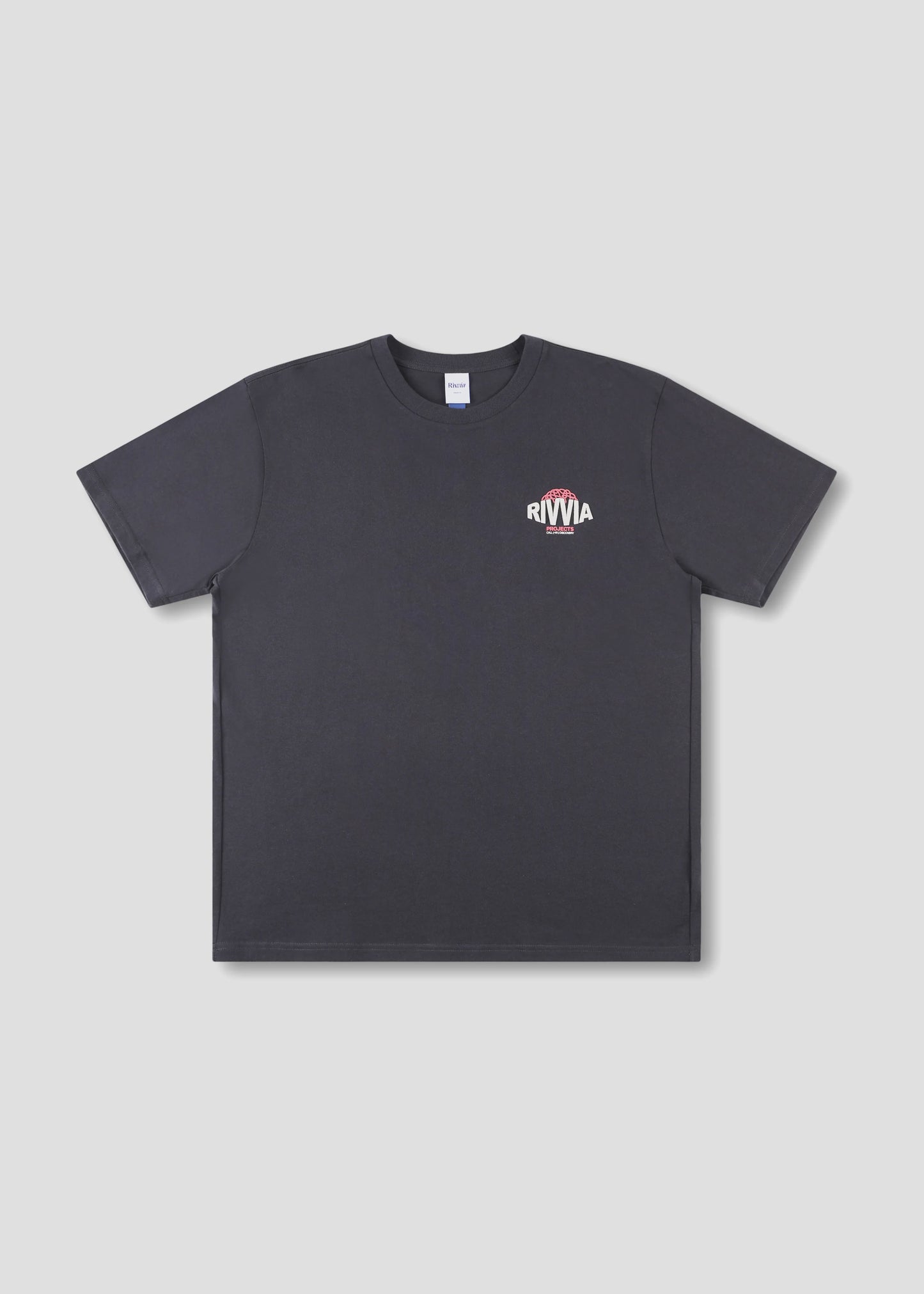 Rivvia Brains Trust Relaxed Fit T-Shirt - Pigment Black