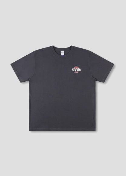 Rivvia Brains Trust Relaxed Fit T-Shirt - Pigment Black