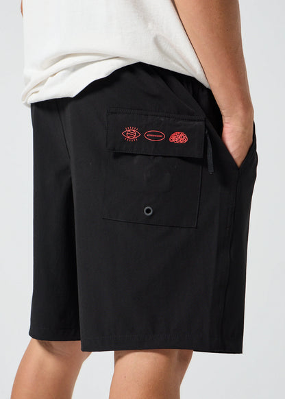 Rivvia Daily Ride Grid Short - Black