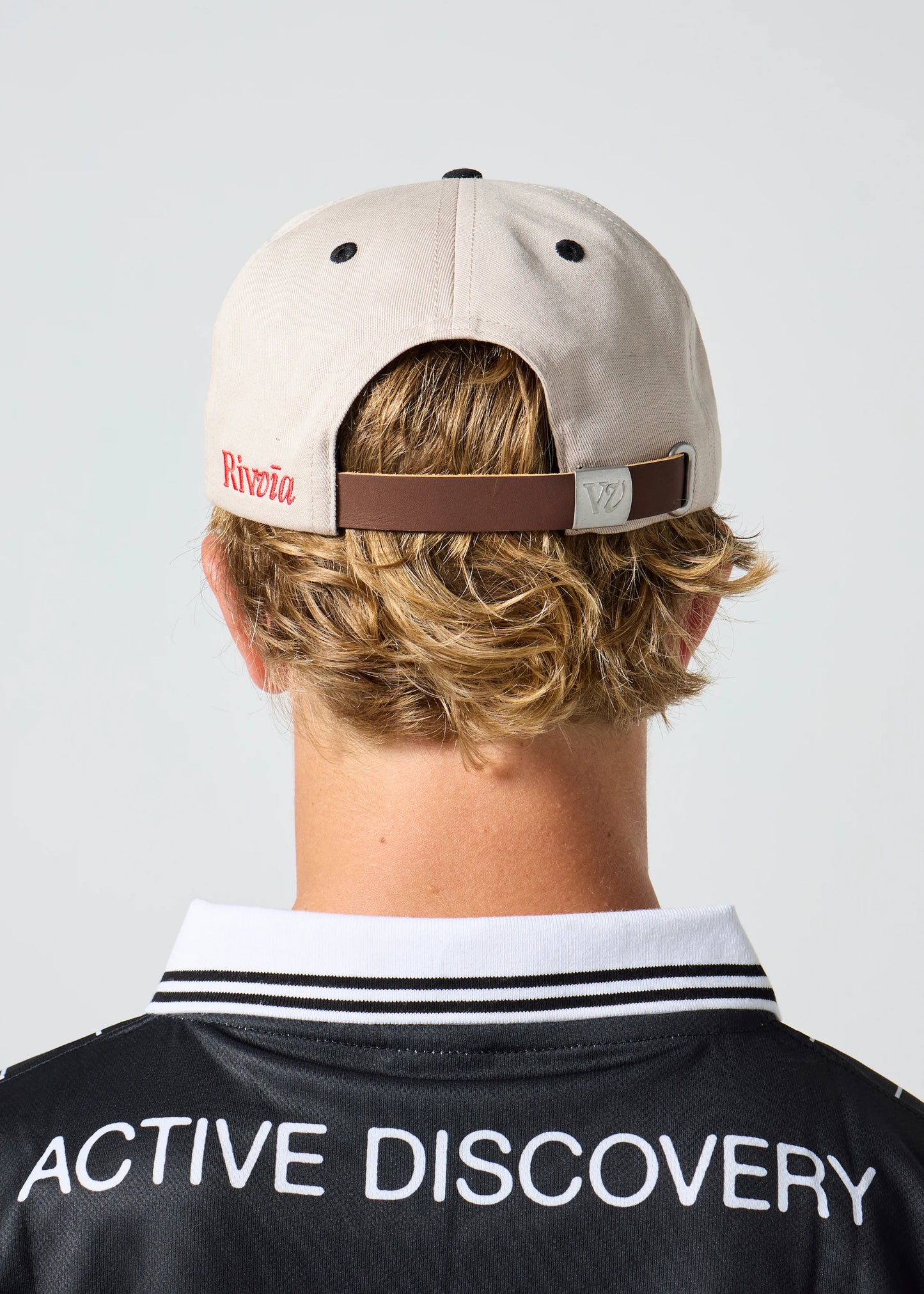 Rivvia Grid Cap - Bone/Black