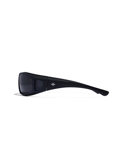 Dragster - Matte Black / Black Polarised