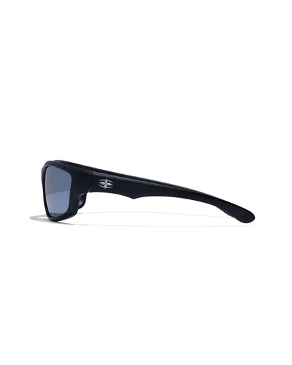 Teenage Zero - Matte Black / Silver-Grey Polarised