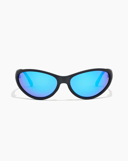 Morphine - Matte Black / Blue Reflective Polarised