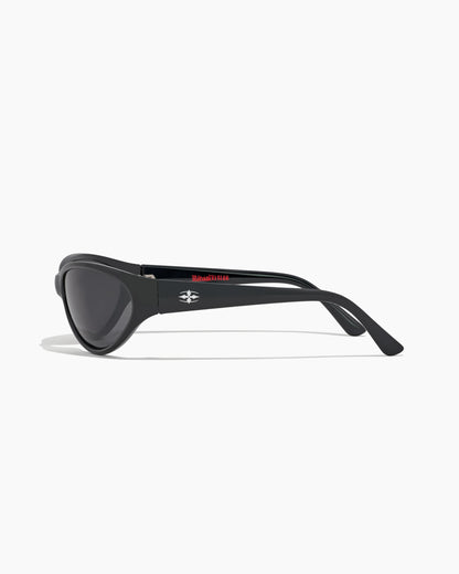 Morphine - Polished Black / Black Polarised