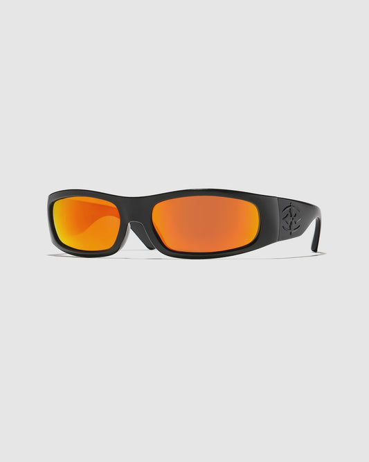 Parasite - Matte Black / Orange Reflective Polarised