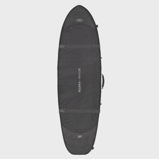 Hypa Fish/Shortboard Travel Cover Black - 2 Board