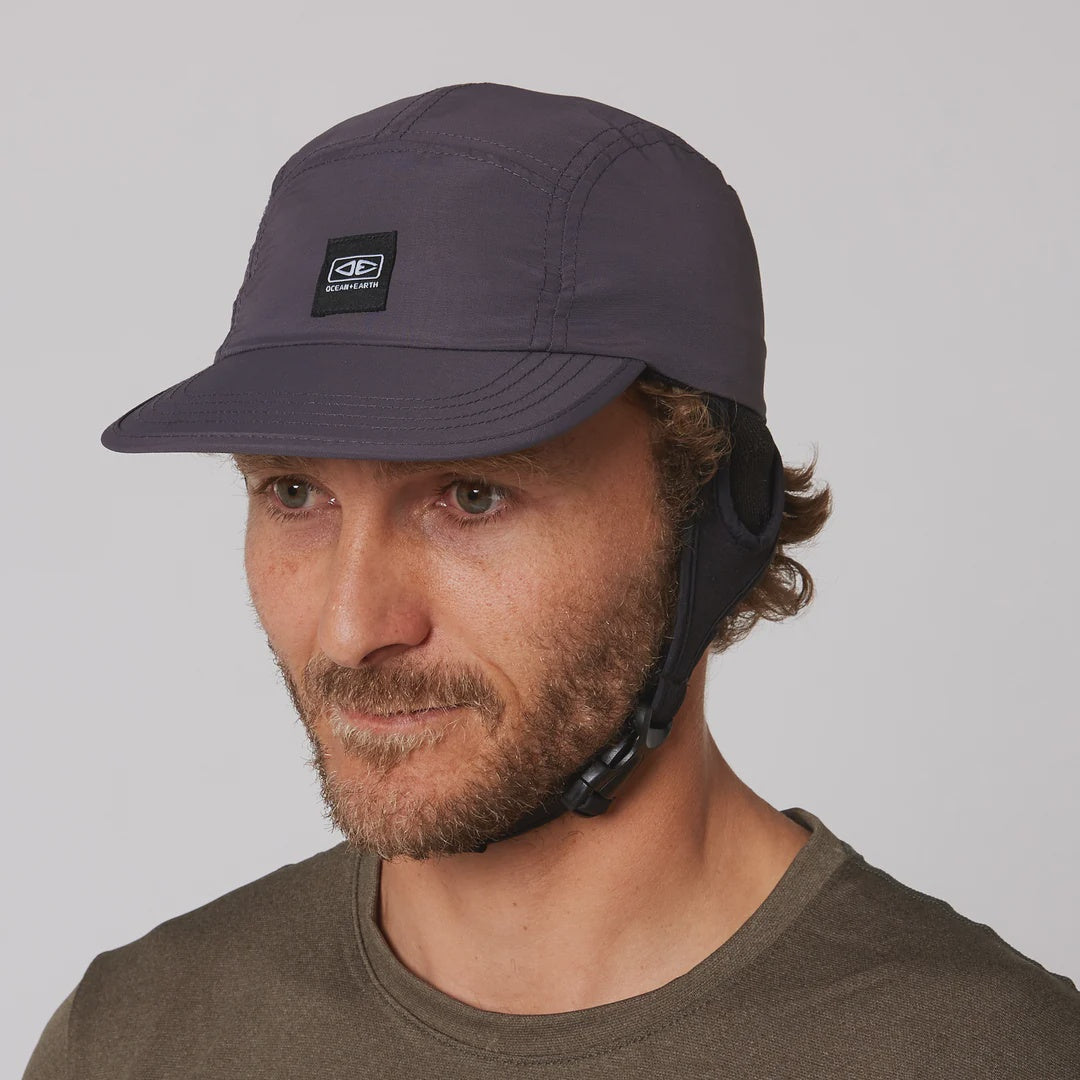 Ocean & Earth Indo 5 Panel Surf Cap - Charcoal