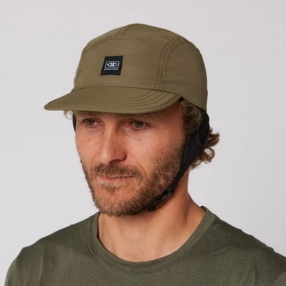 Ocean & Earth Indo 5 Panel Surf Cap - Olive