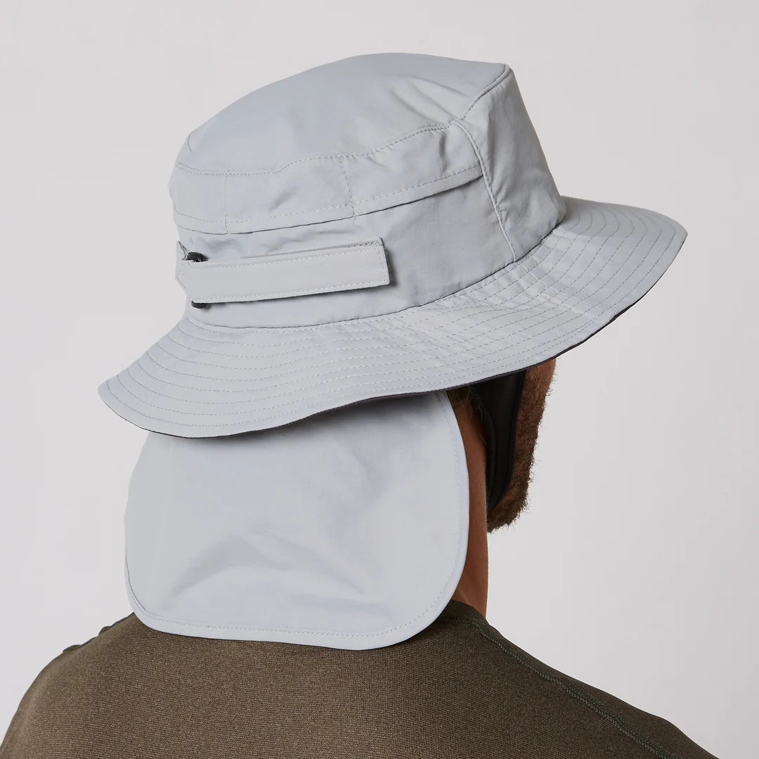 Ocean & Earth Indo Stiff Peak Surf Hat - Grey