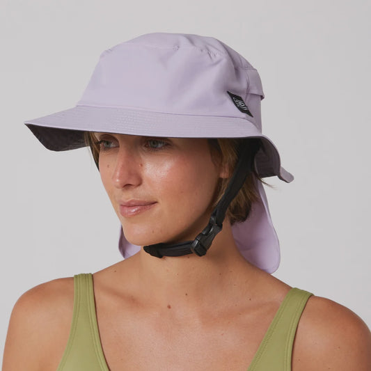 Ocean & Earth Indo Stiff Peak Surf Hat - Pale Lilac