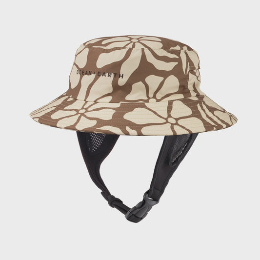 Ocean & Earth Bingin Lightweight Soft Peak Surf Hat - Chestnut Flower
