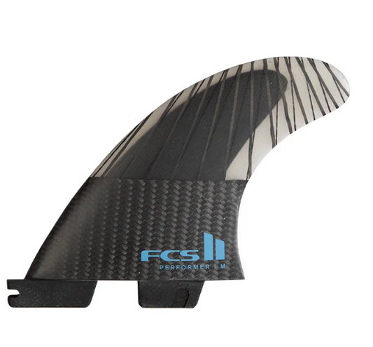 PERFORMER PC CARBON TRI FIN - TRANQUIL BLUE