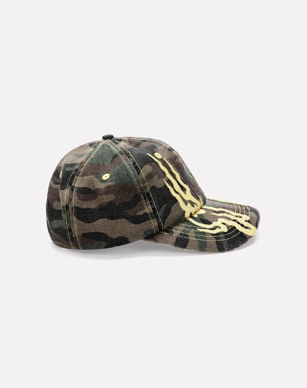 Epokhe Thomas Townend Art Series Cap - Camo/Yellow
