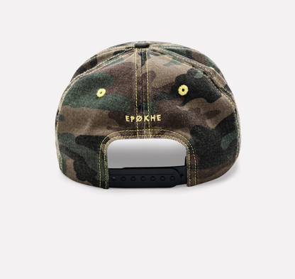 Epokhe Thomas Townend Art Series Cap - Camo/Yellow