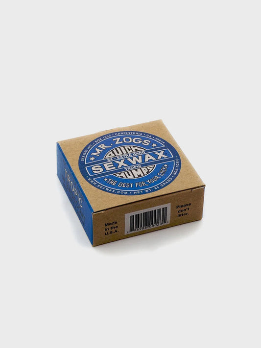 Sex Wax Quick Humps Tropic Water Surfboard Wax - Blue Label