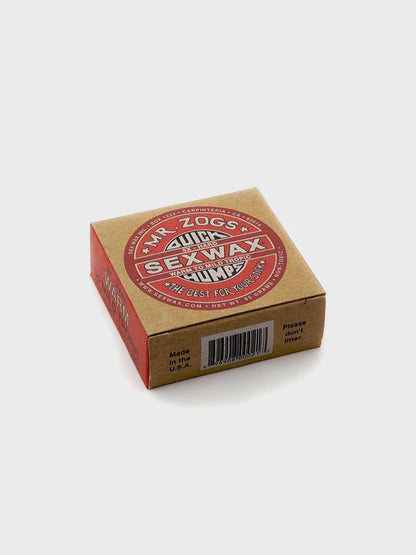 Sex Wax Quick Humps Warm Water Surf Wax - Red Label