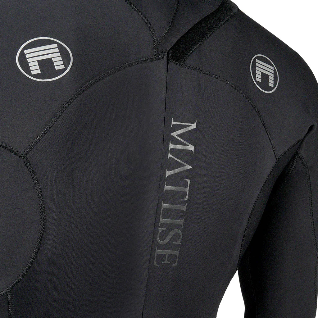 Matuse Tactical Back Zip 3/2mm Ocena Steamer - Black