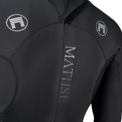 Matuse Tactical Back Zip 3/2mm Ocena Steamer - Black