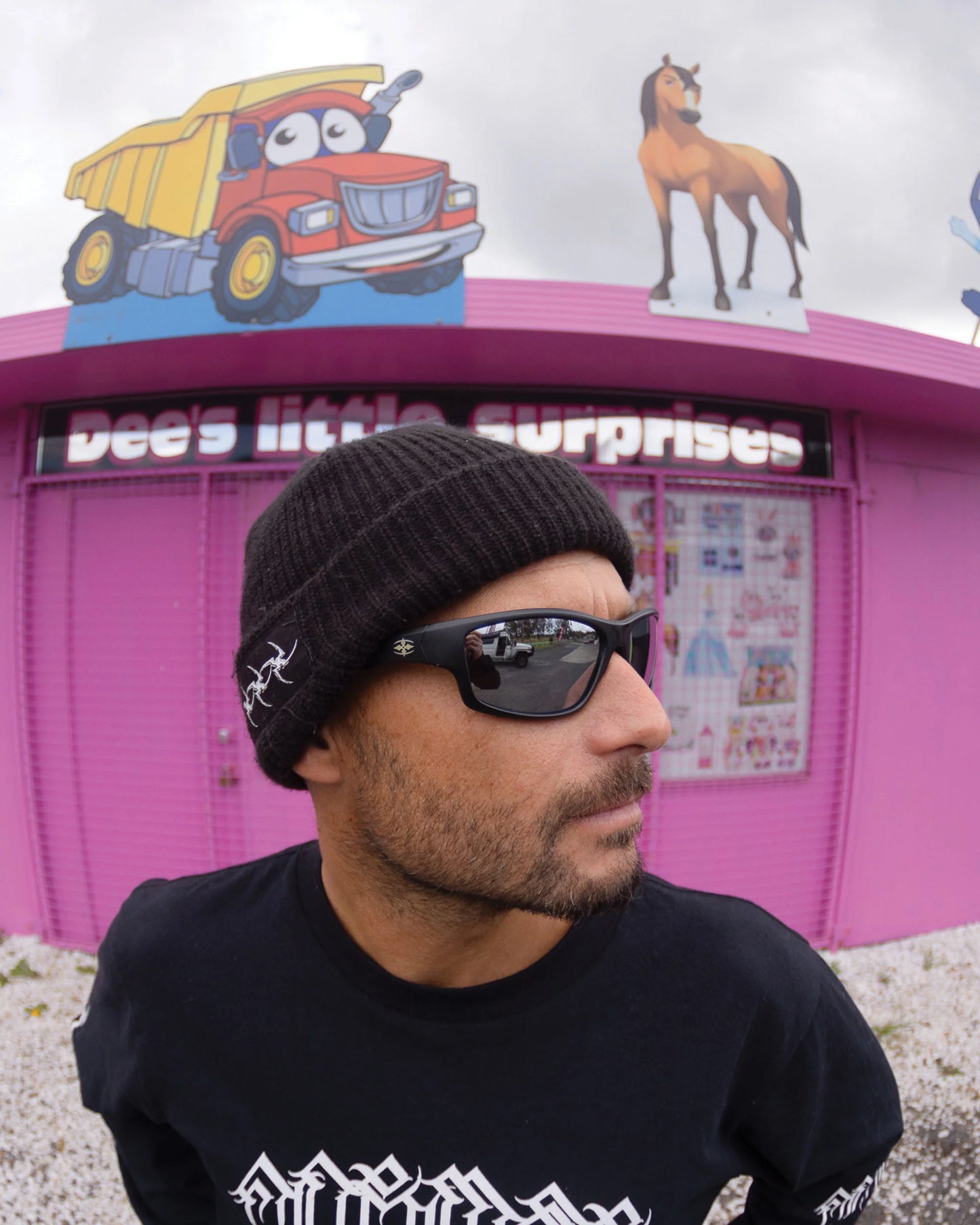 Teenage Zero - Matte Black / Silver-Grey Polarised