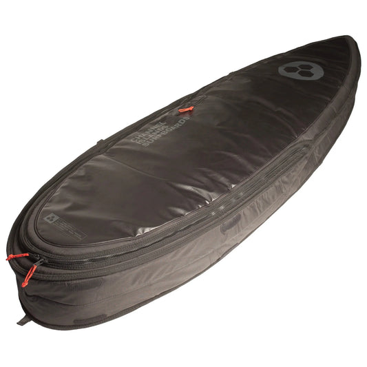 TRAVELER SINGLE/DOUBLE HYBRID BOARD BAG - BLACK
