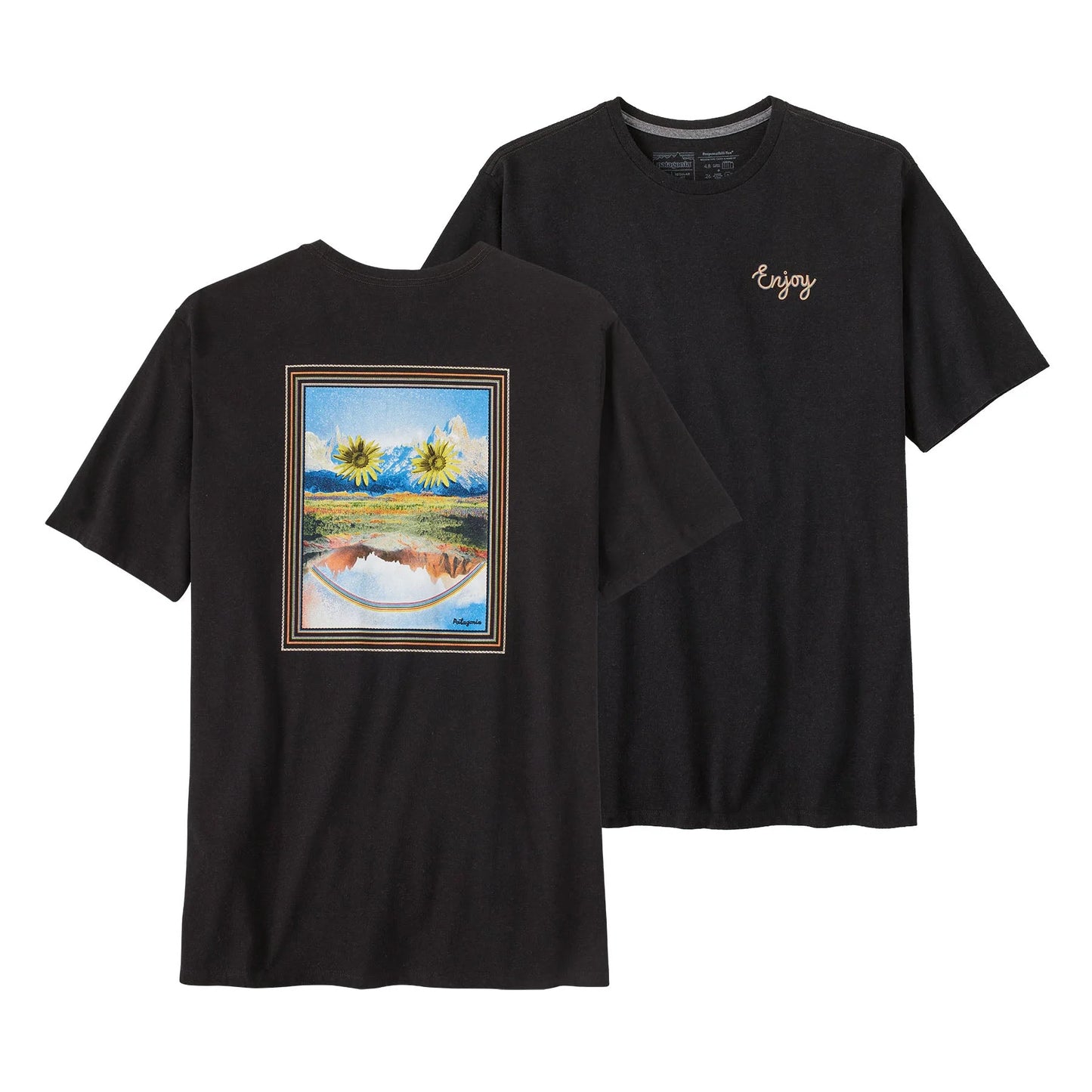 50 YEAR RESPONSIBILI TEE - RAINBOW SMILE INK BLACK
