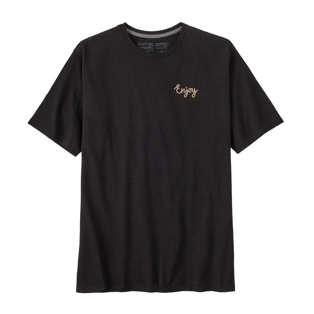 50 YEAR RESPONSIBILI TEE - RAINBOW SMILE INK BLACK