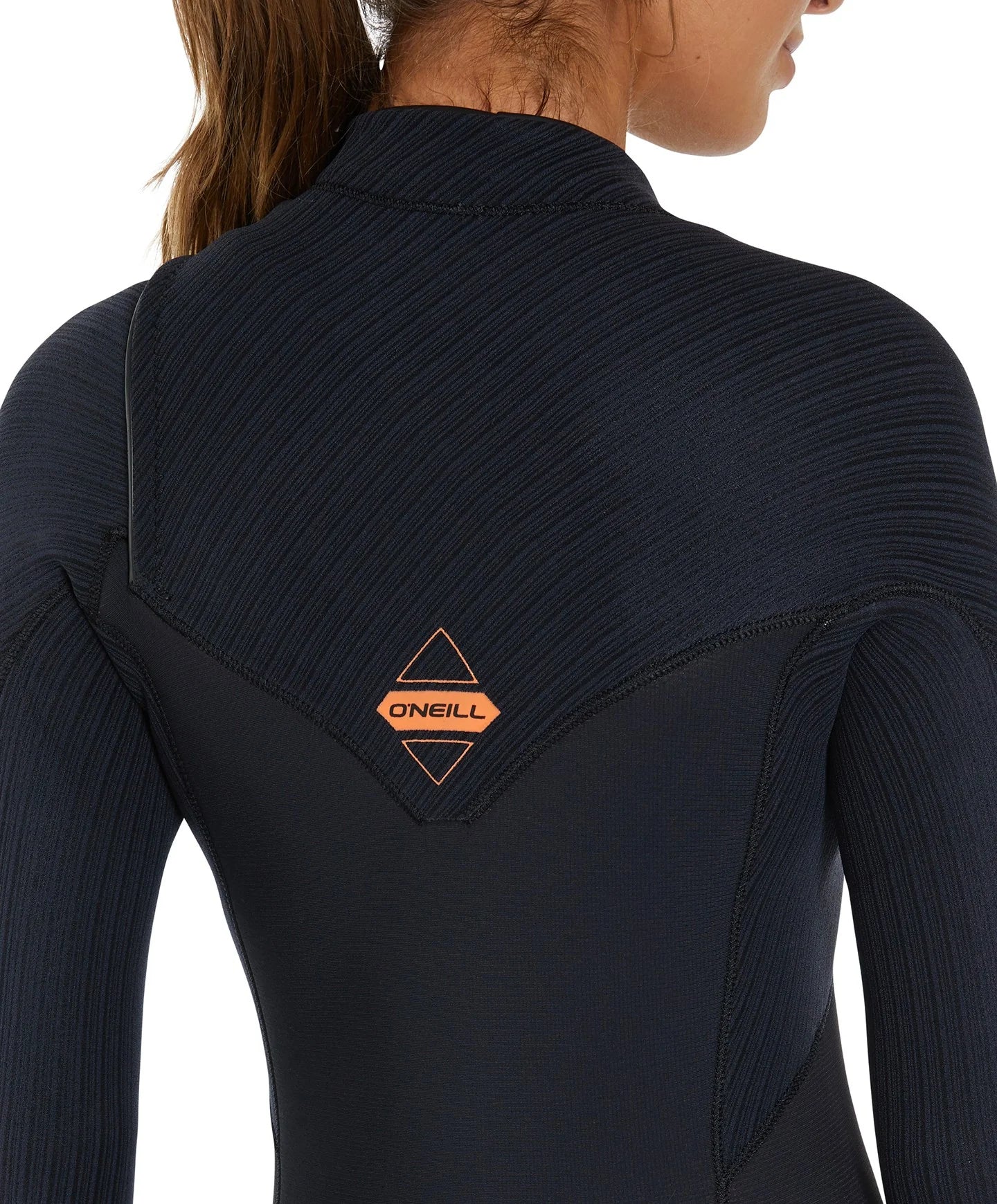 Women's Hyperfreak 3/2mm Chest Zip Steamer Wetsuit - Black