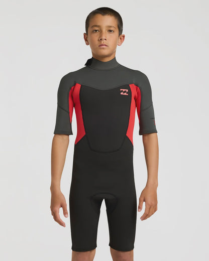 Billabong Boys Sizes 8-16 2mm Absolute Core Springsuit - True Red