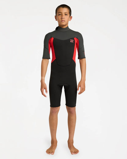 Billabong Boys Sizes 8-16 2mm Absolute Core Springsuit - True Red