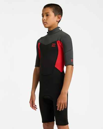 Billabong Boys Sizes 8-16 2mm Absolute Core Springsuit - True Red
