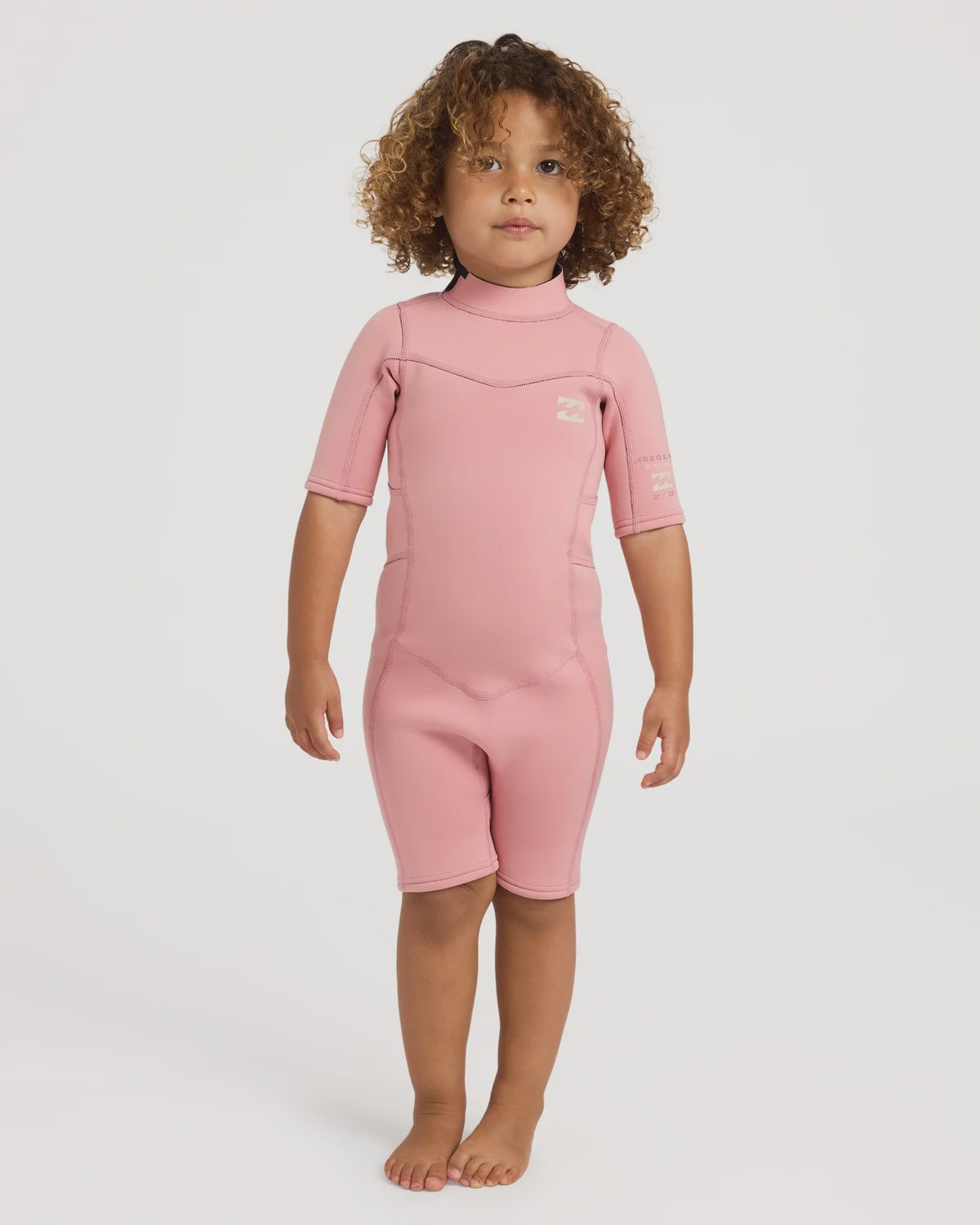Billabong Girls Sizes 2-6 2mm Absolute Springsuit - French Rose