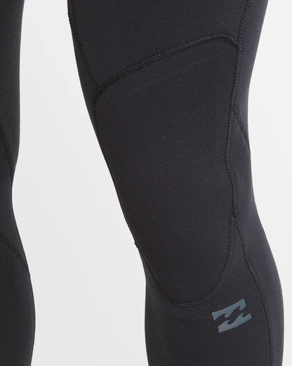 Men's 2mm Revo Natural Chest Zip Short Sleeve Fullsuit Wetsuit - Black