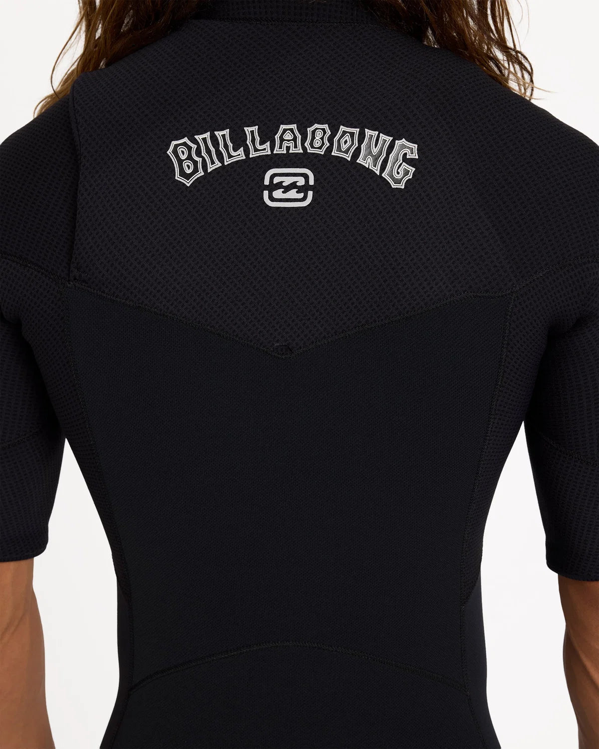 Billabong Mens 2mm Furnace Revo Chest Zip Short Sleeve Steamer Wetsuit