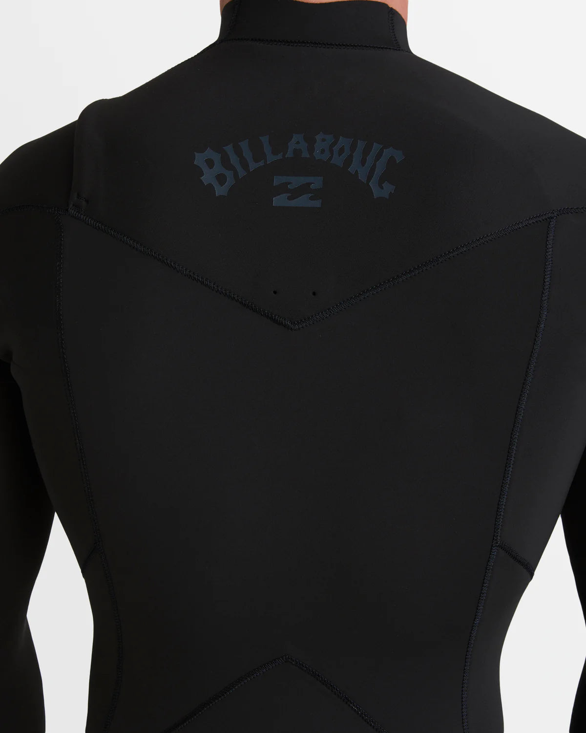 Billabong Mens Revolution Natural Chest Zip Long Sleeve Springsuit - Black