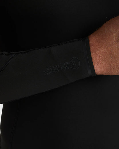 Billabong Mens Revolution Natural Chest Zip Long Sleeve Springsuit - Black