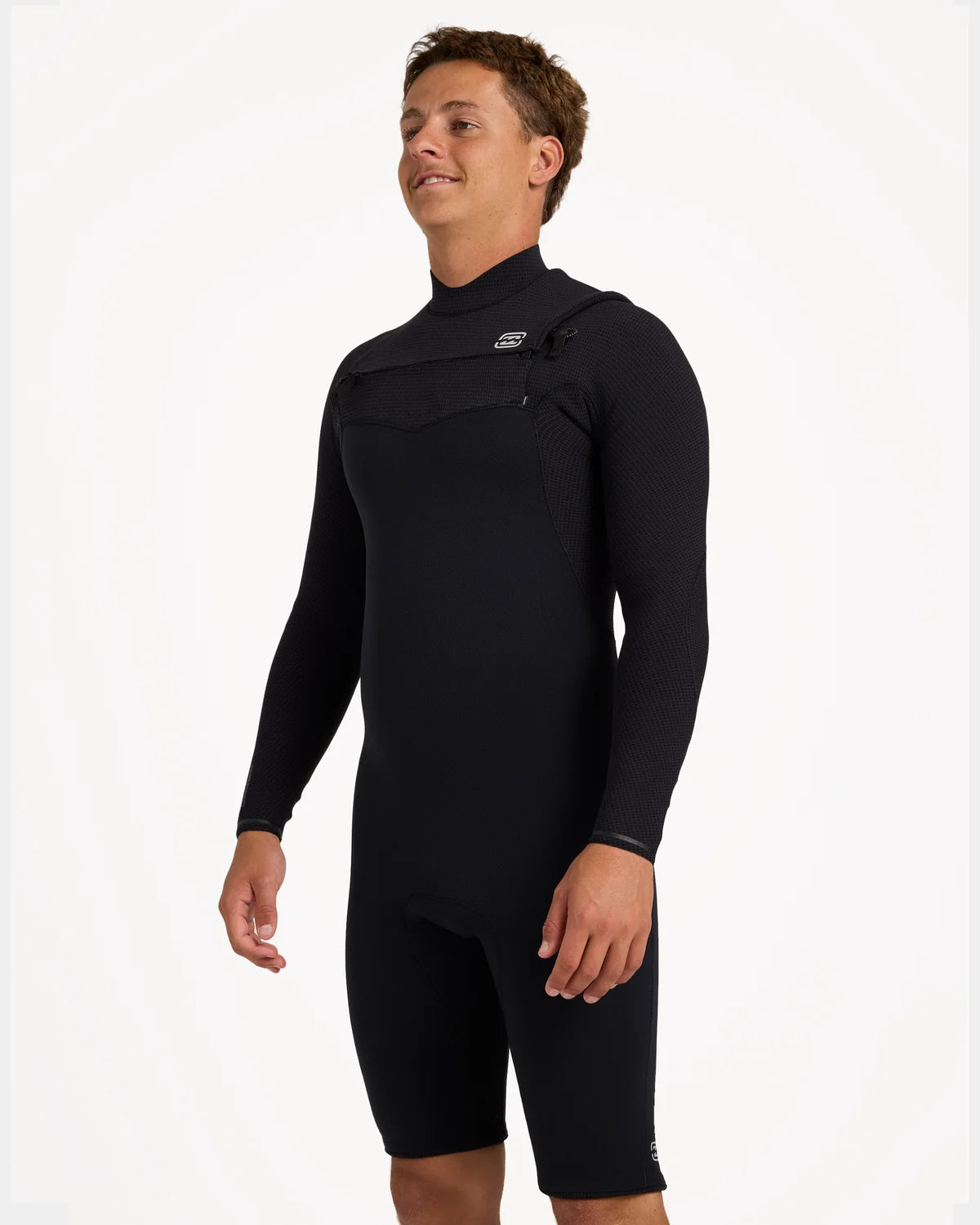 Billabong Mens 2mm Furnace Revo Chest Zip Long Sleeve Springsuit