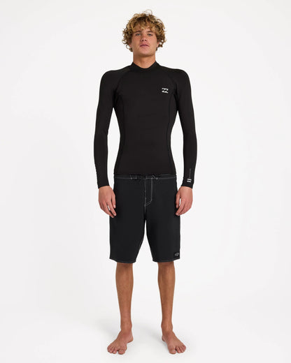 Billabong Mens 1mm Absolute Core Long Sleeve Wetsuit Jacket - Black