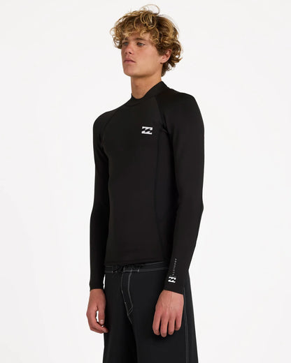 Billabong Mens 1mm Absolute Core Long Sleeve Wetsuit Jacket - Black