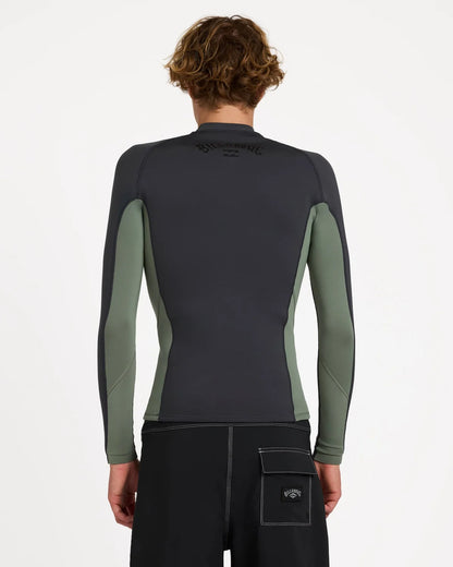 Billabong Mens 1mm Absolute Core Long Sleeve Wetsuit Jacket - Surplus