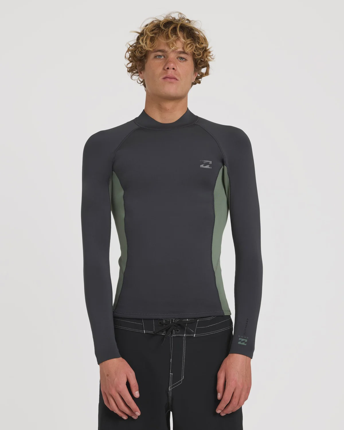 Billabong Mens 1mm Absolute Core Long Sleeve Wetsuit Jacket - Surplus