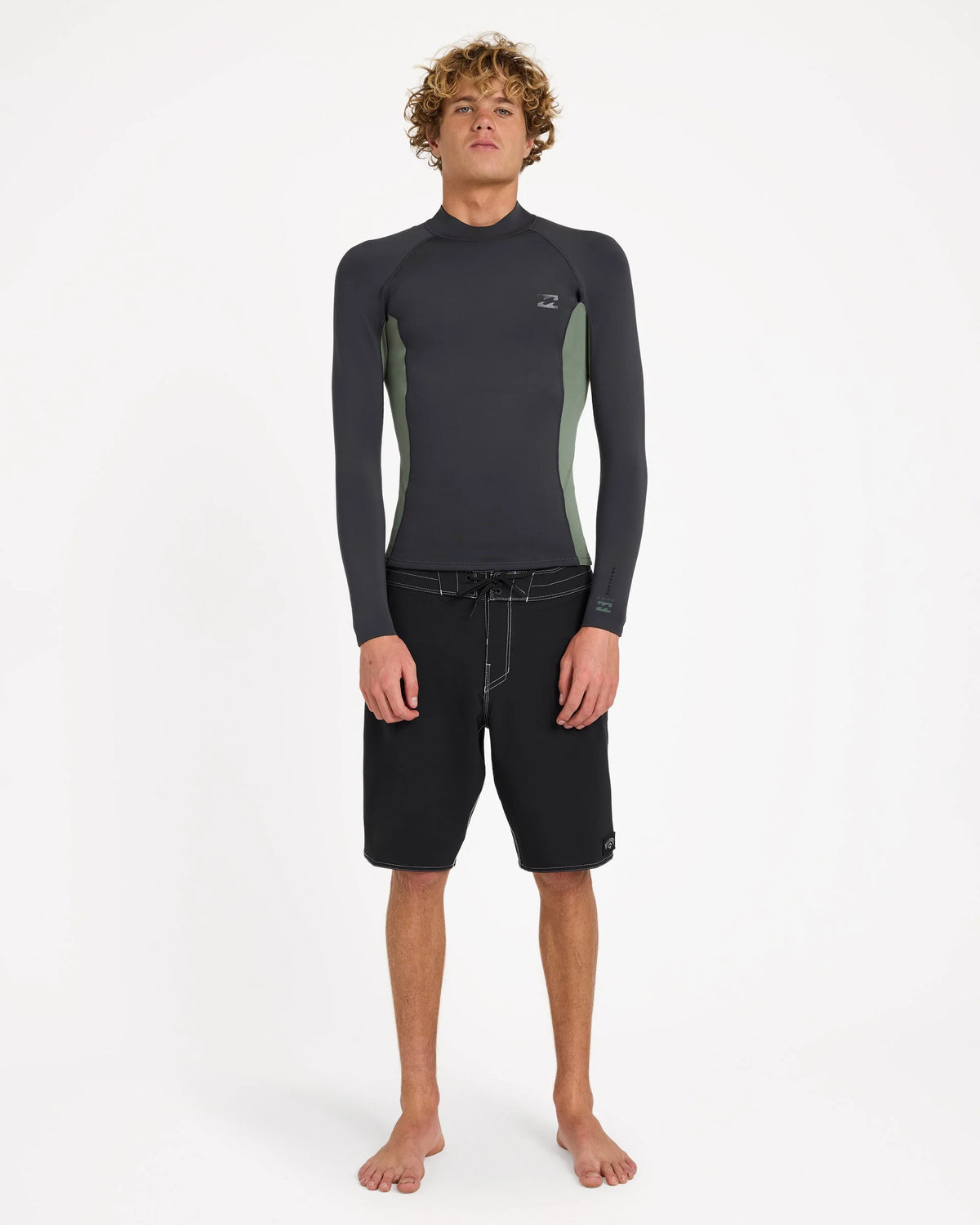 Billabong Mens 1mm Absolute Core Long Sleeve Wetsuit Jacket - Surplus