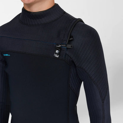 Youth O'neill HyperX 2mm Long Sleeve Spring Suit Chest Zip - Black
