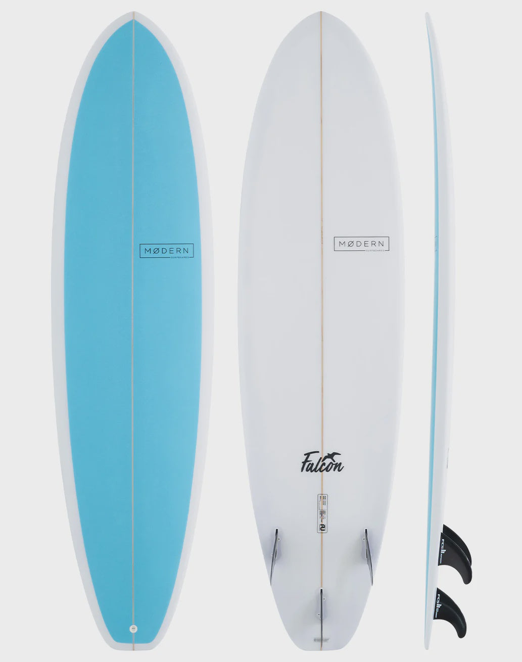 Falcon - Electric Blue/White