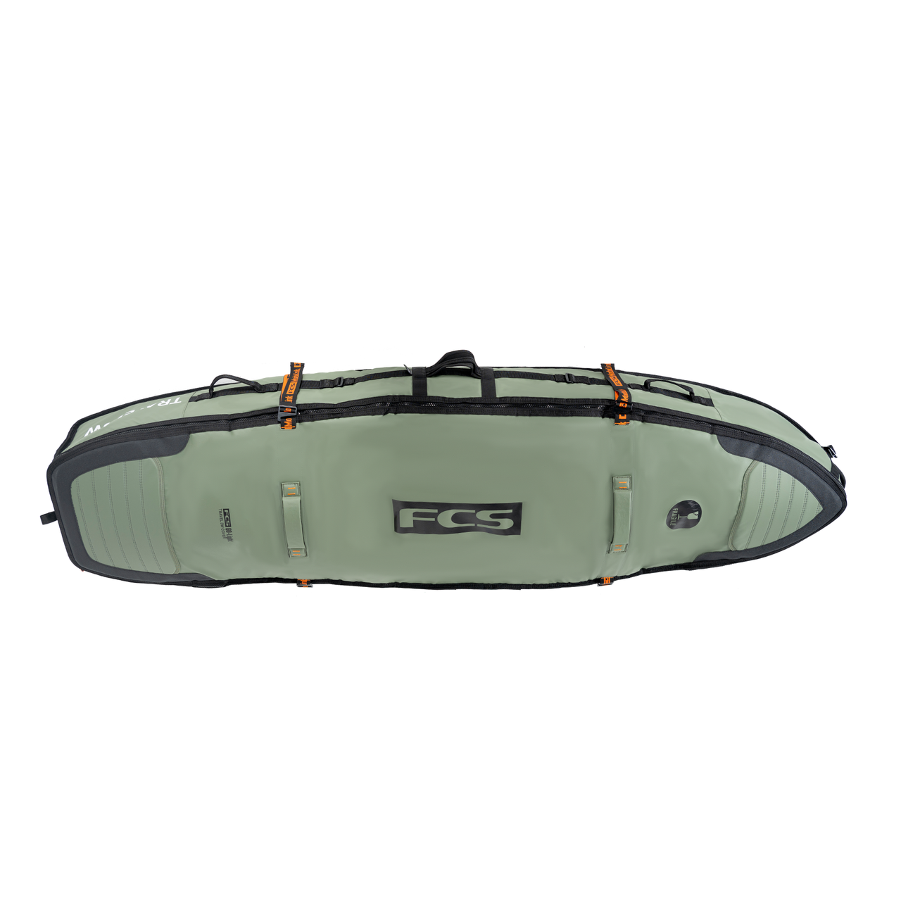 FCS Travel 3W Shortboard/Fish Wheelie Board Cover - Alpine